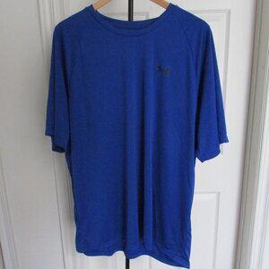 NEW Under Armour Men's Tech Tee, royal blue, size XXL